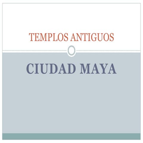 Templos antiguos