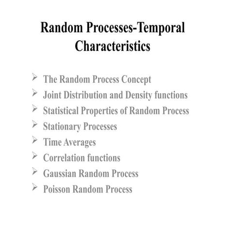 probability Chapter Four-Random_Processes.ppt