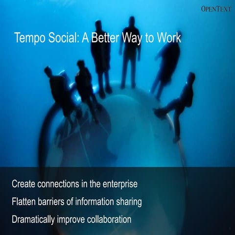 Tempo Social Communities for Business