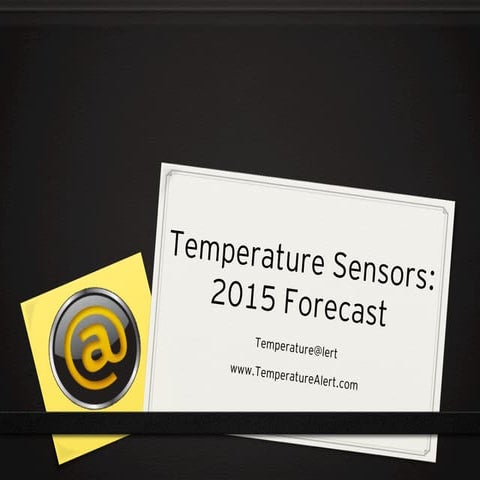 2015 Temperature Sensors Forecast