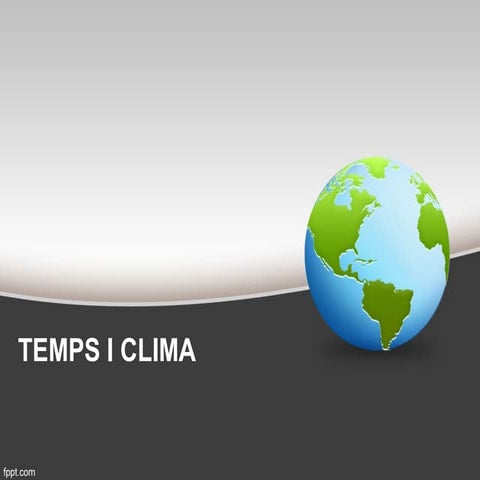 Temps i clima