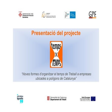 Programa Temps x Temps PPT