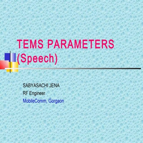 Tems parameters