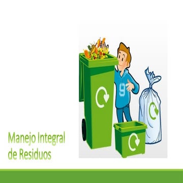 Temática 5    manejo integral de residuos