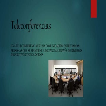 teleconferencias