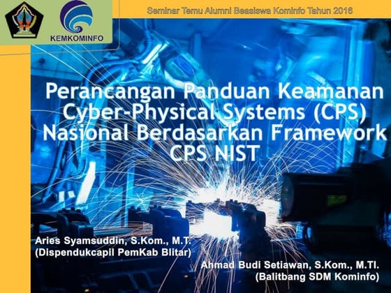 Perancangan Panduan Keamanan Cyber-Physical Systems (CPS) Nasional