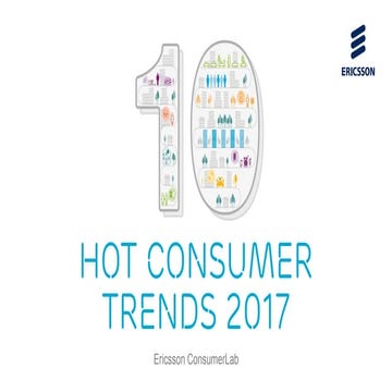 ConsumerLab: 10 hot consumer trends 2017 - presentation
