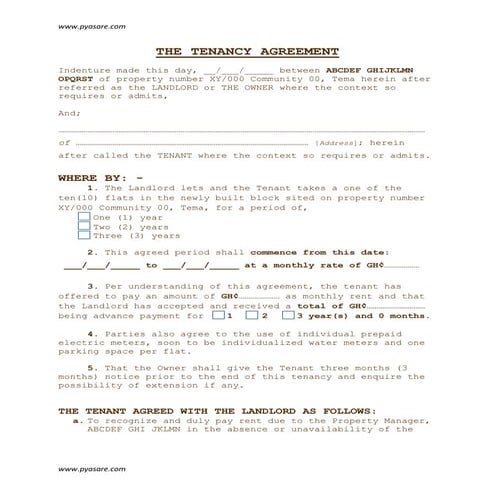 TENANCY AGREEMENT FOR A FLAT _www.pyasare.com.pdf