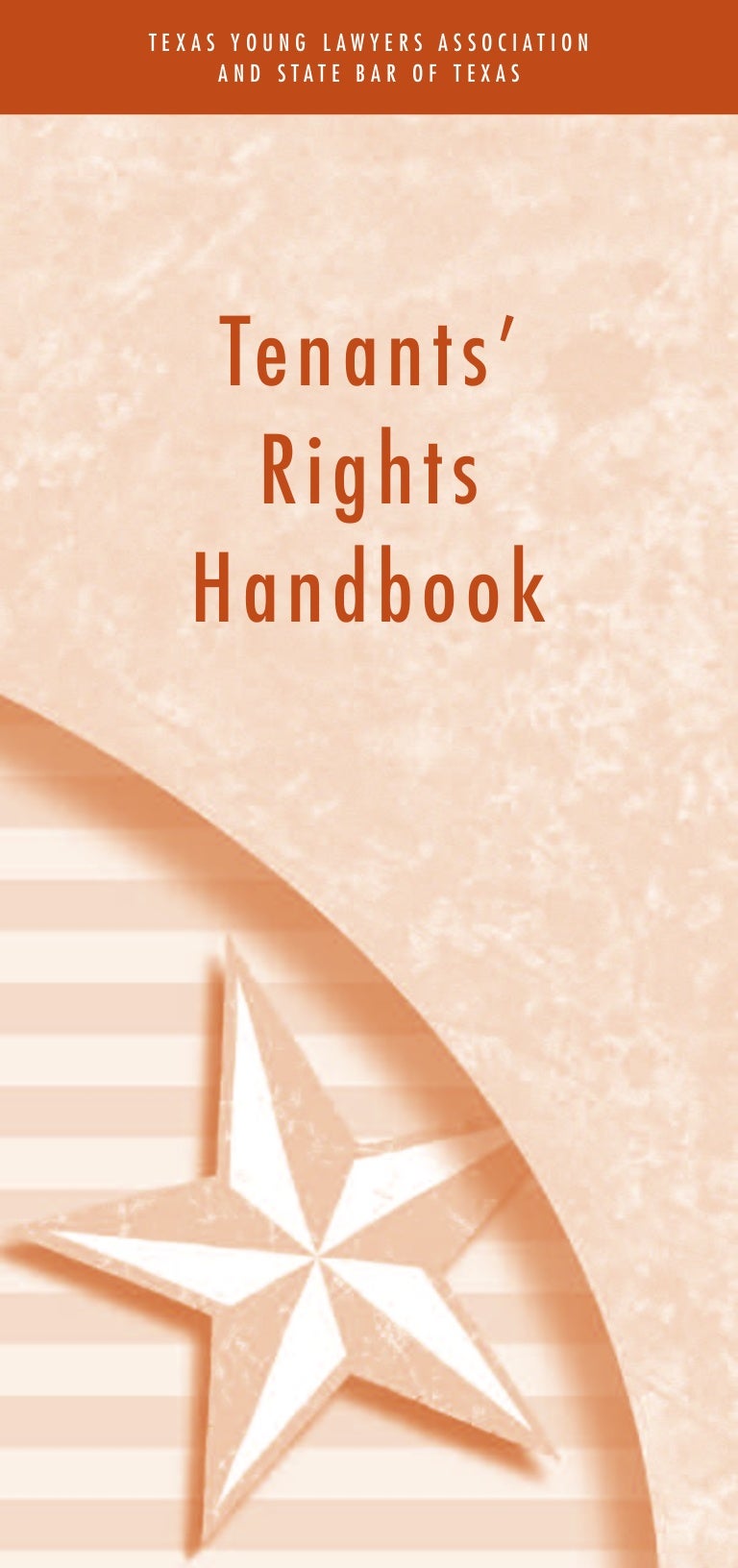 Tenants'rights handbook