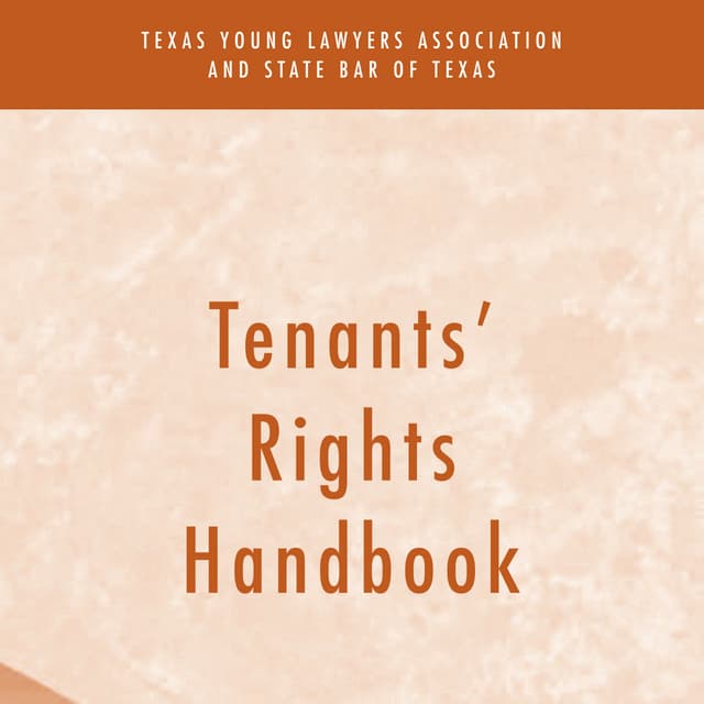 Tenants'rights handbook PDF