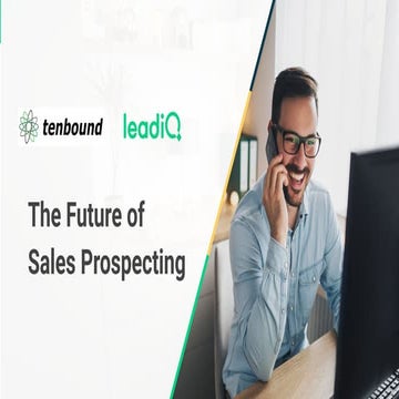  The Future of Sales Prospecting