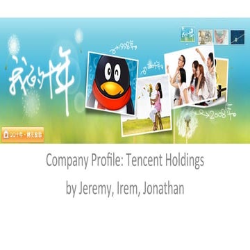 Global Innovation Strategy of Tencent Holdings