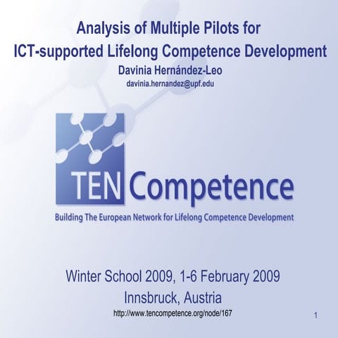 Tenc Winterschool09 Davinia Slideshare