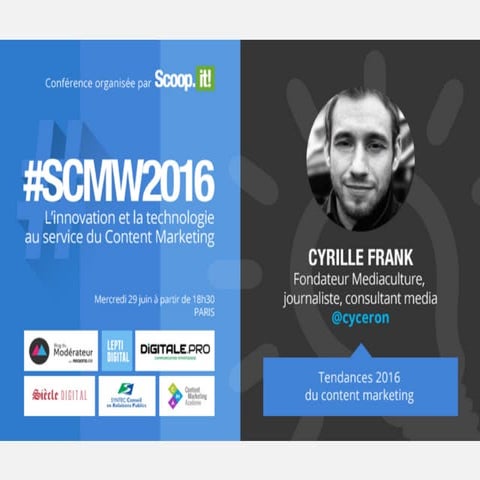 Marketing de contenus : les grandes tendances