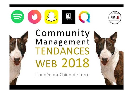Tendances web 2018 #internet #tendances #réseaux