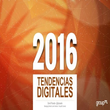 Tendencias Digitales 2016