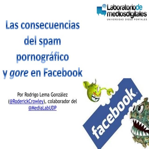 Análisis de Tendencias Web, Capítulo 3: Ataques de Spam en Facebook