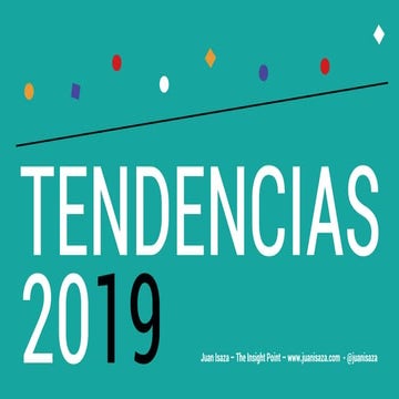 TENDENCIAS 2019 - JUAN ISAZA
