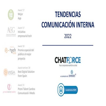 Tendencias de Comunicación Interna 2022