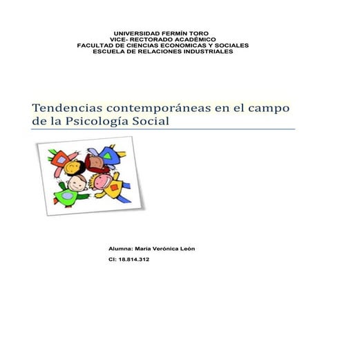 Tendencias contemporaneas