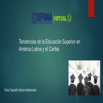 Tendencias de la educación superior en américa latina  capitulo 3