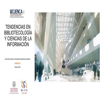 Tendencias en Bibliotecología y Ciencias de la información