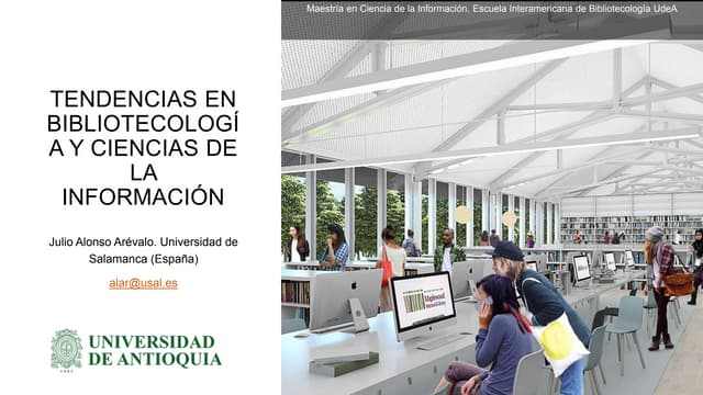 Tendencias en biblioteconomía y ciencias de la información