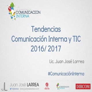 Comunicación Interna y TIC 2016 - 2017