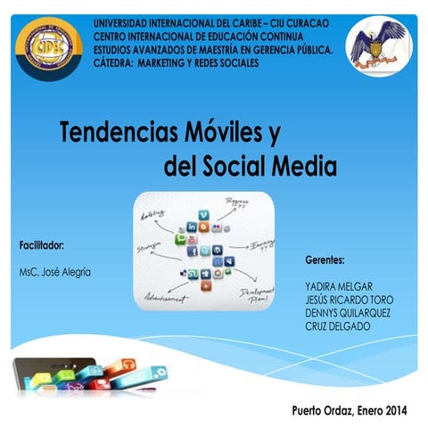 Tendencias Móviles y Social Media