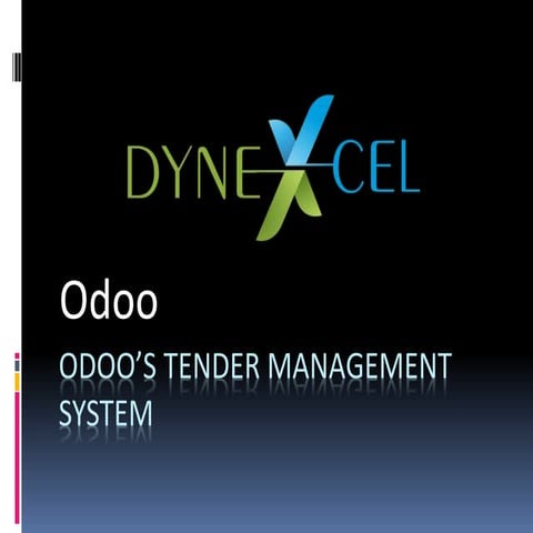 Tender management