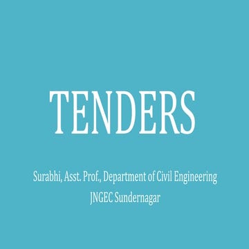 TENDERS.pptx