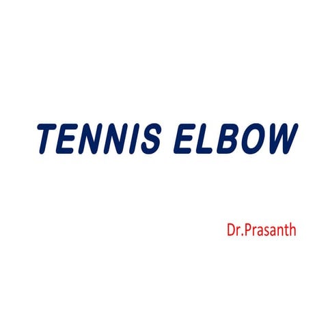 Tendinopathies(tennis,golfers,dequervains,intersection syndrome)