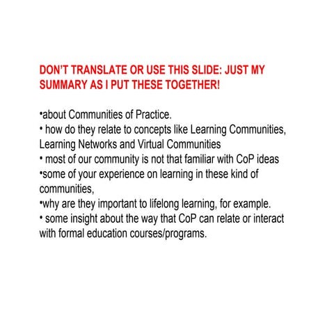 Tendrils of Learning  