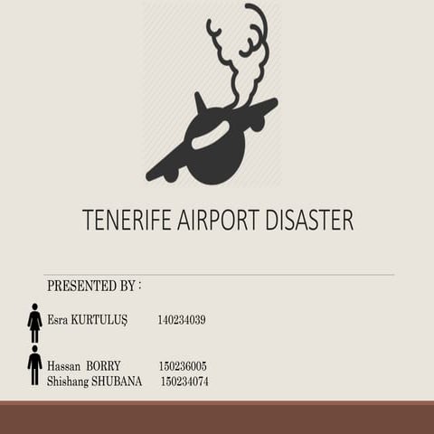 Tenerife airport disaster