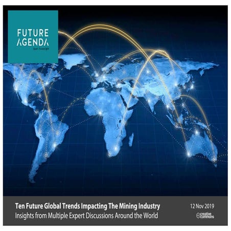 Ten future global trends impacting the mining industry | PDF