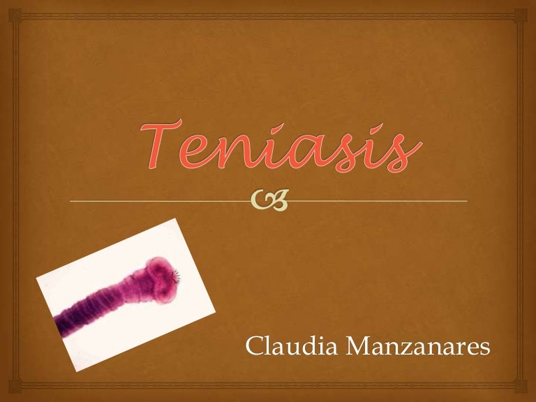 sintomas y tratamiento de la teniasis