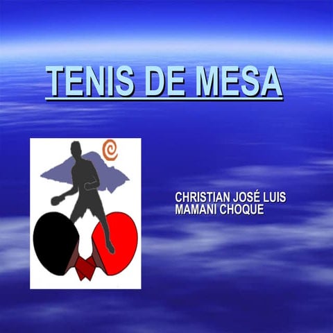 Tenis de mesa