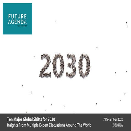 Ten major global trends for 2030
