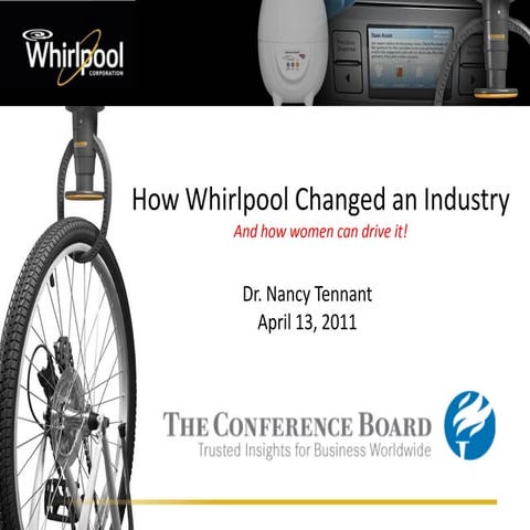 How Whirlpool Changed an Industry and Women Can Drive It!