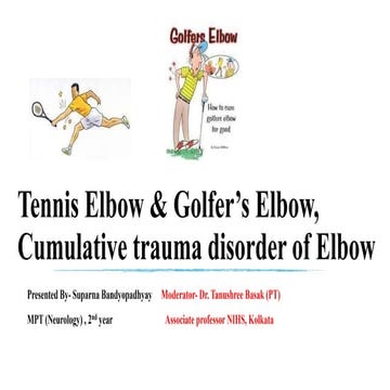 TENNIS ELBOW GOLFERS ELBOW.pptx