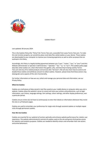 Tennis Tots Ltd - Cookie Policy for website.pdf