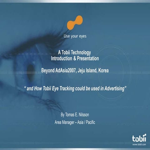 Tobii Eye Tracking