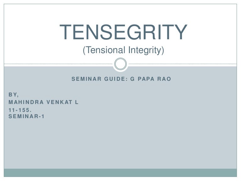 Tensegrity