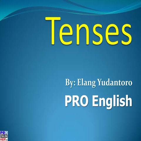 Tenses