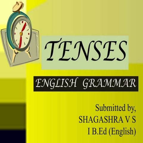 Tenses