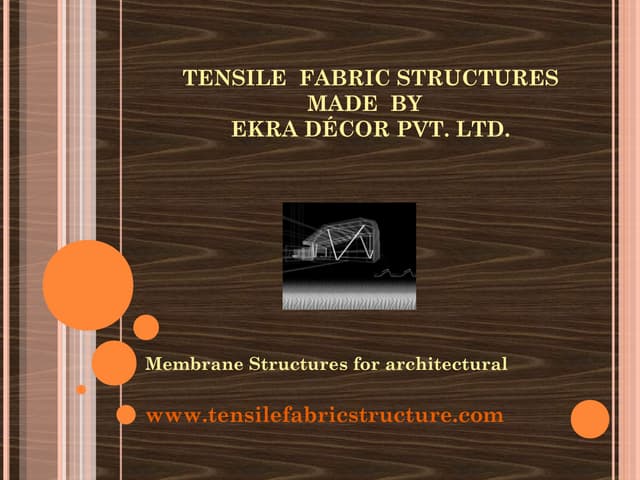 Tensile  structures