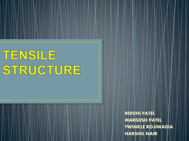 Tensile ppt