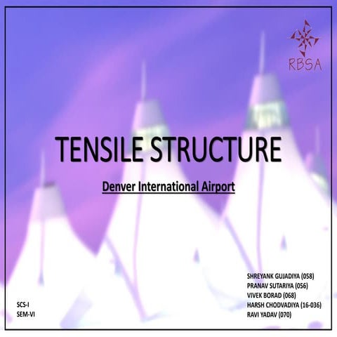 Tensile structure