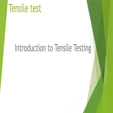 Strength of materials  in Tensile test.pptx