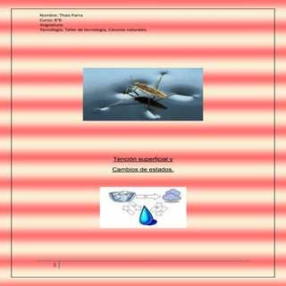 Tensión superficial